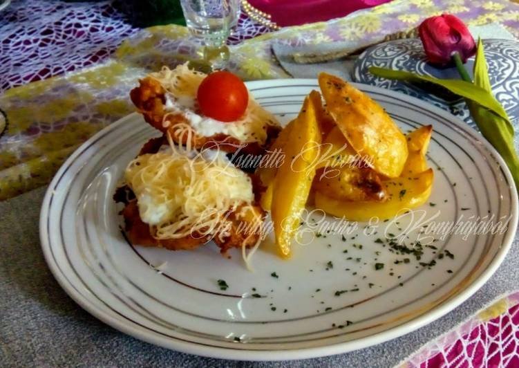 Zalai csirkemell borzas recept foto